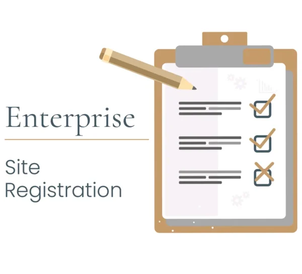Enterprise Site Registration