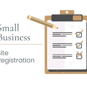Small Business Site Registration