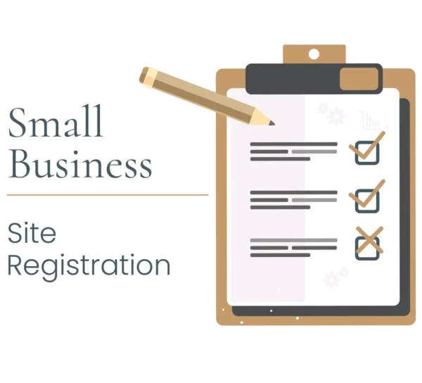 Small Business Site Registration